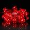 pink red heart valentine's day decoration battery operated silver wire romantic made in china decoration lights string