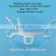Turn over holder protective high quality customized logo antibacterial catering transparent clear plastic face mask