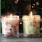apple aroma beautiful wedding decorative candles scented in glass jar