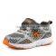 children pu + mesh shoes sport brand name, children sports shoes walking, school trainning shoe for kids