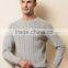 2015 knitted cable cashmere sweater man