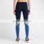 Latest Hot Selling Comfortable Fabric Running Tights Woman Leggings With Breathable Mesh Panels
