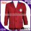 BSCI factory primary School blazers fabric cotton and polyester blazer