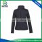 Fashion style hot selling lightweight breathable techno polar fleece jacket womens in black