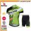 reflective sun protection riding jersey suit,men fashion bmx clothes