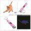 2016 New Arrival Funny Cats Pets Toy LED Laser Lazer Pointer Pen Light With Bright Mouse Animation Household