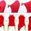 China supplier hotel using wedding/Banquet/indoor spandex chair cover with bow