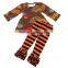 Yawoo long sleeve dress ruffle pants fashion wholesale clothing set for girls baby 2pcs fall winter boutique outfits clothes set