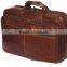 Hot Sale Mens Genuine Cow Leather Briefcase Handbag Messenger Bag