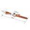 Unisex Student Teens Vintage Imitation Wood Strap Watch