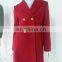 Fashion Slim fit ladies' coat 100% cashmere fabric
