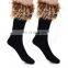 Winter Classic Woolly Fur Flanging Snow Sock Mid-calf Length Socks