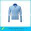 Fashionable Style Polyester Lycra Material Fitness Leisure Hoodies In Navy Blue