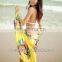 Wholesale Summer Ladies Yellow Pareos Thai Sarong