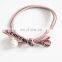 Chic new arrival double layer bowknot ribbon ponytail holder