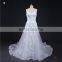 HMY-E0312 See Through Tulle Horsehair Skirt Pretty Appliqued Lace Sweetheart Latest Sample Bling Sequins Bridal Gown 2015