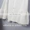 OEM service summer new design sleeveless fashion white girls tops