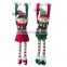 Pink Cartoon Boy Christmas Plush Elf Doll Toy Fashion Custom 18'' Stuffed Soft Toy Elf Plush