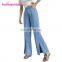 Bulk China Wholesale New Style Fashion Loose Light Blue Ladies Jeans Pants
