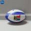 Custom LOGO printed rugby anti stress pu ball