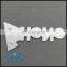 Fancy Car Decoration Custom Name Metal Painting and Brushed Engraved Aluminum Label