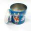Brand new round coin tin box