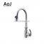 ShenZhen Hot Sale High Quality Contemporary Pull Out Single Handle Metal Kitchen Sink Faucet