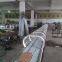 0.75KW / 380V Bright White Color Sushi Bar Conveyor Belt Sushi Train for Restaurant