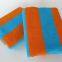 Blue and Orange Color Stripe 100% Cotton Beach Pool Towel