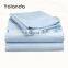 Resistant to Dust Mites 4-Piece Cotton Plain Bed Sheet Set