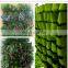 Lots Pockets Vertical felt Plant Grow Container Bag for Wall Mount Garden