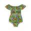 Toddler Flower Off Shoulder One Piece Jumpsuit Baby Rompers Onesie