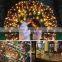 3x3m 300 LED 8 Modes LED Window Curtain String Light USB Plug for Bedroom Decorations