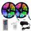 10M LED Strip Lights RGB SMD3528 Flexible Ribbon Waterproof DC 12V+Remote Control+Adapter LED Light