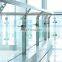 High quality modern design  frameless tempered glass interior railing decorative safety toughened glass balustrade