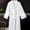100% Egypt Cotton Soft double layers waffle and velour fabric hotel bath robe bath dress