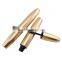 Gold Brushed finishing Fiber Lash Mascara Empty Container