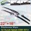 for Suzuki Splash EX 2008 2009 2010 2011 2012 2013  2014 Car Wiper Blades Front Windscreen Wipers Car Accessories Stickers
