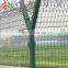 High Safety Airport Steel Fence Razor Wire Prison Fence