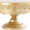 Gold Antique Metal Cake Stand Round Cupcake Stands Wedding Birthday Party Dessert Cupcake Pedestal Display