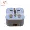 UK three pin cell phone accessories portable mobile phone chargers