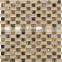 Stock available hotel project mixed material mosaic tile mosaic pins pastilha glass mosaic tile