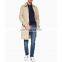 Wholesale Men Autumn Classic Coat Side Pockets Men's X-Long Length Overcoat