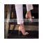 2021 new summer heel black color plus size pu square open toe women's ankle strap adjustable buckle sandals high heel shoes sexy