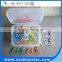 Plastic box with shapes steel wire plated Ni paper clip