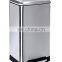 Hot Sale Various colors waste bin 6L 12L 30L kitchen trash pedal dust bin