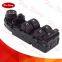 Haoxiang Interruptores de ventanilla eléctrica universal para automóvil 61319122112 para BMW E60 E61 523I 525I 528I 530I 540I 550