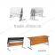 Sectional folding steel conference table with wheels HD-02B-L
