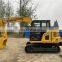 Mini komatsu digging machine crawler excavator pc70-8 with dozer