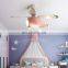 New Children's Room Aircraft Led Ceiling Light Modern Carton LED Fan Lamp With Remote Control for Kids Bedroom